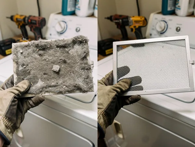 Professional lint trap cleaning by Arcadia Dryer Vent Cleaning in Arcadia