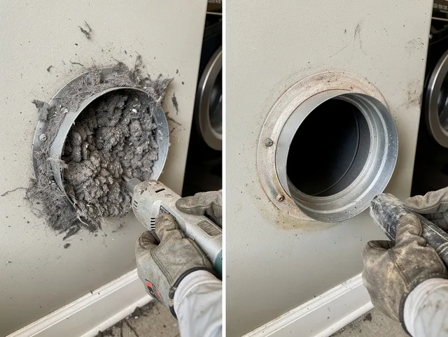 Professional clogged vent cleaning by Arcadia Dryer Vent Cleaning in Arcadia