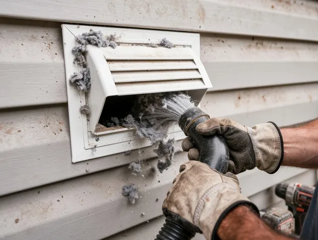 Professional dryer vent cleaning by Arcadia Dryer Vent Cleaning in Arcadia