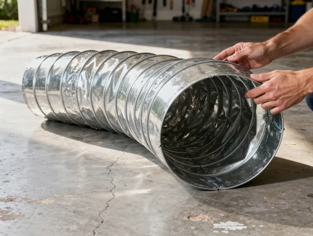 Arcadia Dryer Vent Cleaning specialist using advanced equipment for thorough duct cleaning in Arcadia