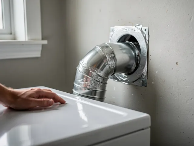 Arcadia Dryer Vent Cleaning expert performing professional dryer vent repair and installation in Arcadia