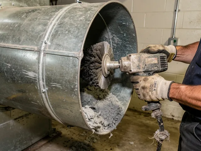 Industrial-grade dryer vent cleaning by Arcadia Dryer Vent Cleaning in Arcadia